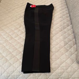 NWT Spanx Tuxedo Stripe Black Trouser